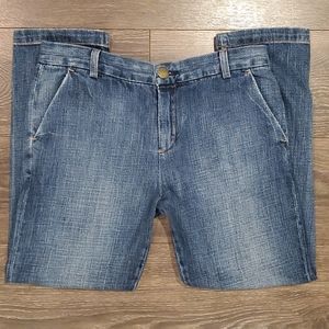 ❤34N 118W ANTHROPOLOGIE SLIM STRAIGHT JEANS, 10